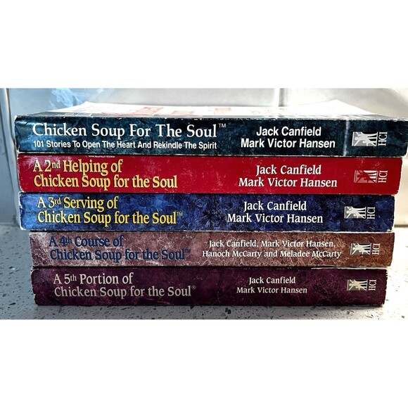 Lot of 5 Chicken Soup for the Soul Books Books 1 - 5 Very Good - Picture 1 of 2